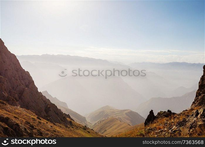 Chimgan mountains near Tashent city, Uzbekistan