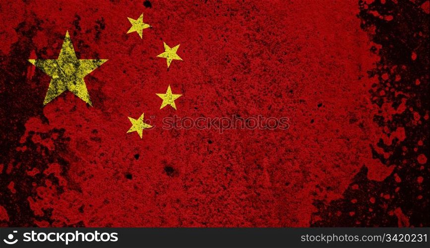 China Flag. Flag series - see more in my portfolio.