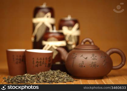 china tea background close up