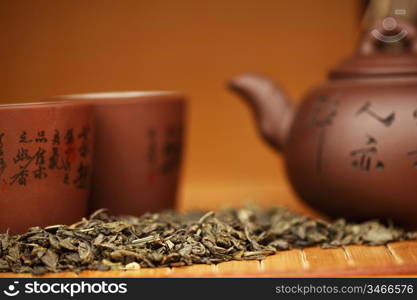 china tea background close up