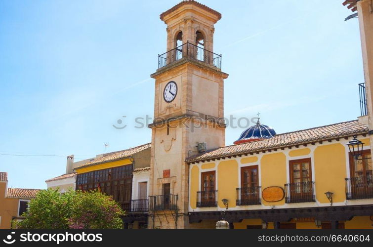Chinchilla Montearagon by Saint James Way of Levante at La Mancha Spain