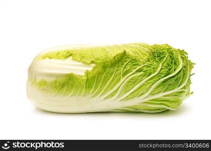 Chinese cabbage isolated on a white