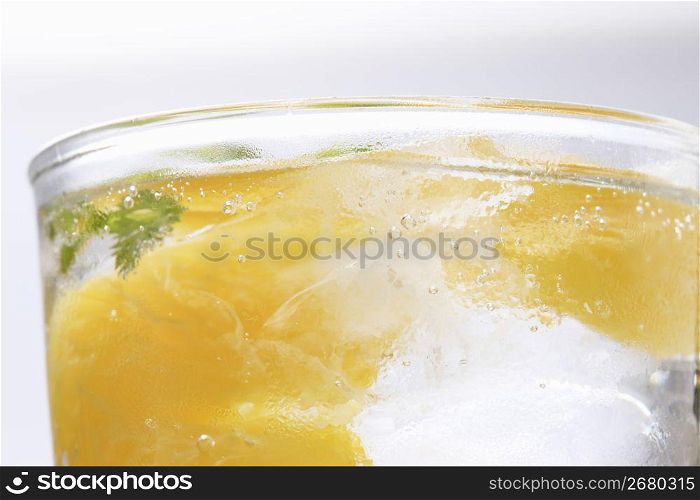 Chinese citron soda