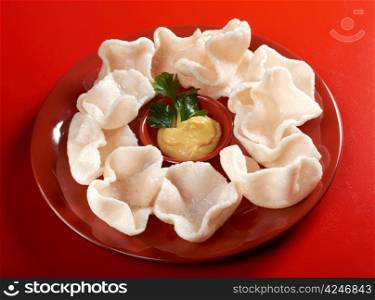chinese cuisine .Chinese dim sum appetizers