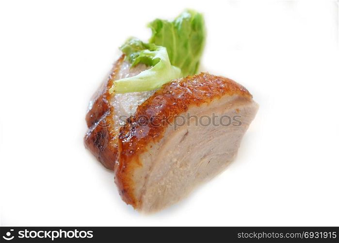 Chinese cuisine food - Peking duck or Beijing roast duck