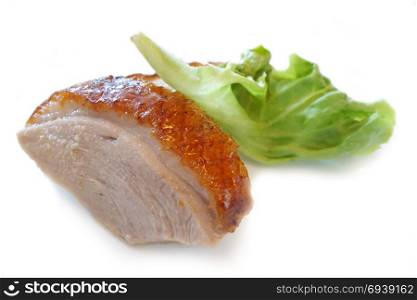 Chinese cuisine food - Peking duck or Beijing roast duck