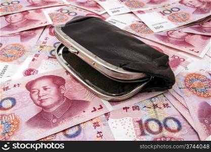 Chinese currency - 100 yuan background