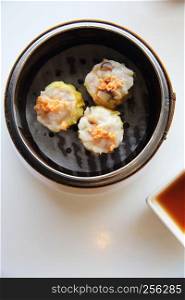 Chinese dim sum Shrimp dumpling , Chinese food