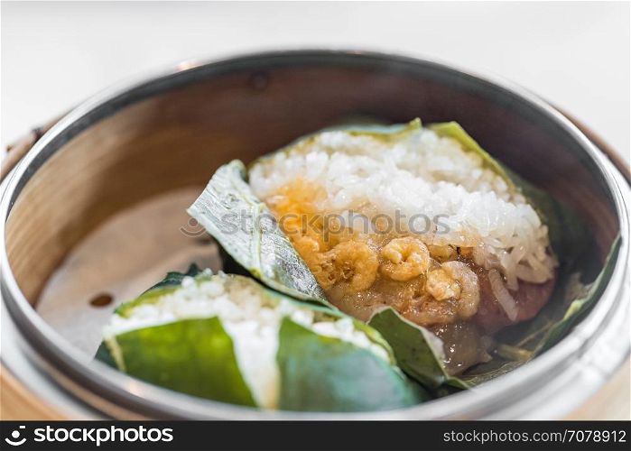 Chinese dim sum sticky rice dumpling - Chinese groumet cuisine
