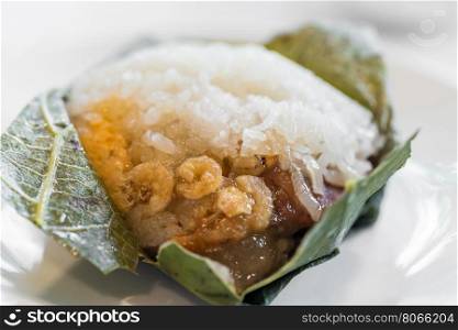 Chinese dim sum sticky rice dumpling - Chinese groumet cuisine