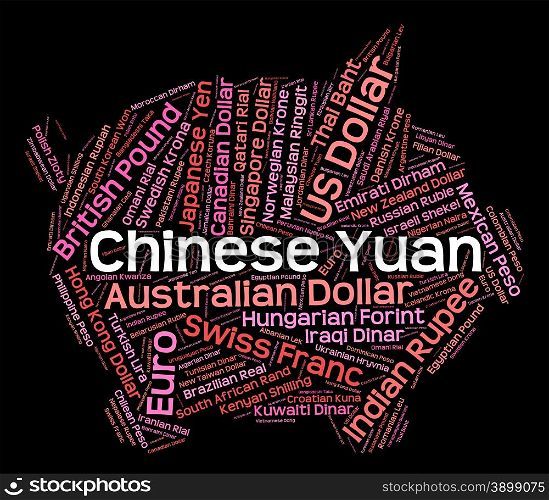 Chinese Yuan Representing Exchange Rate And Broker