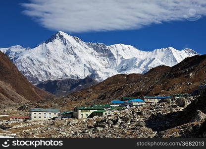 Cho Oyo peak in Himalaya