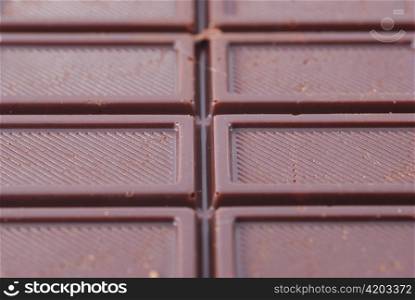 chocolate background, shallow dof