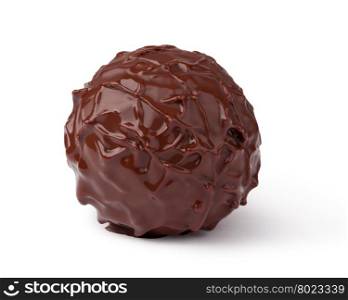 Chocolate candy. Chocolate candy isolated on white background