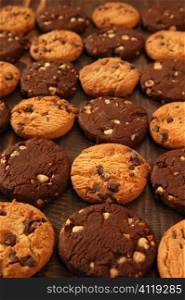 Chocolate cookie biscuits