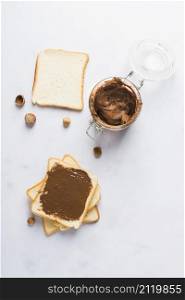 chocolate cream toast