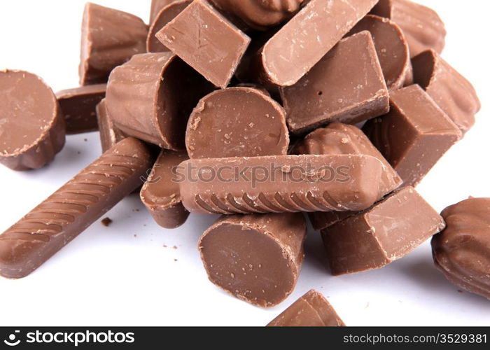 Chocolate gathering.