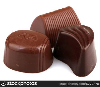 Chocolate Isolated On A White Background