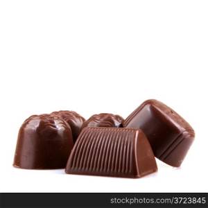 Chocolate Isolated On White