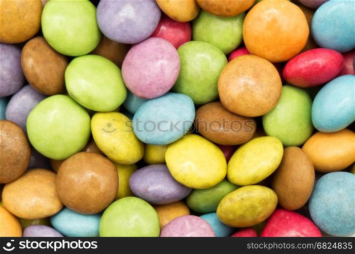 Chocolate pop colors, colored background