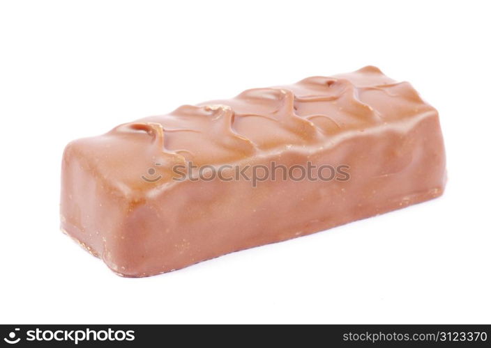 chocolate sweets isolated on a white background