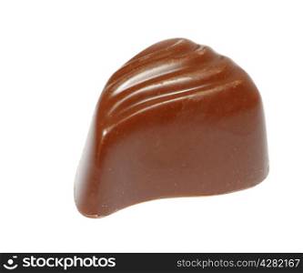 chocolate sweets isolated on a white background