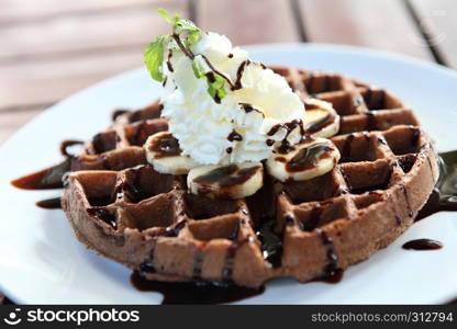 Chocolate Waffle