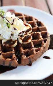 Chocolate Waffle