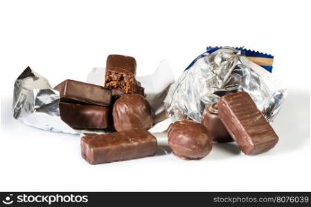 Chocolates and their packaging