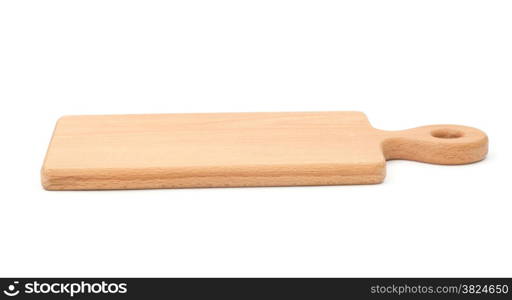 chopping board isolated on white background