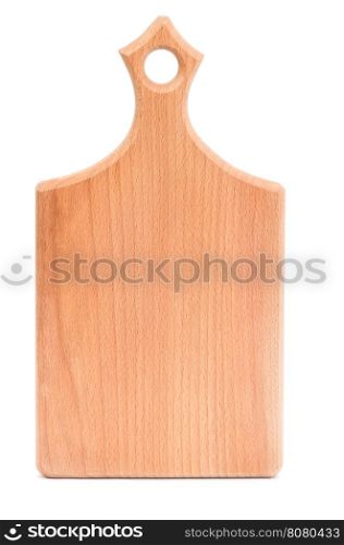 chopping board isolated on white background