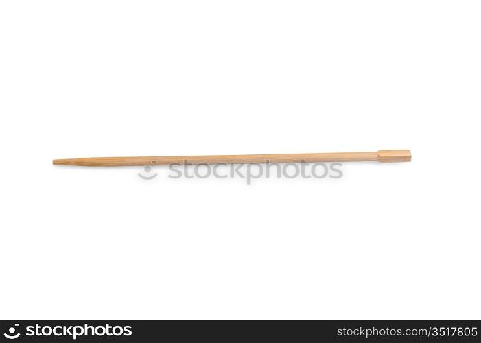 chopsticks isolated on a white background