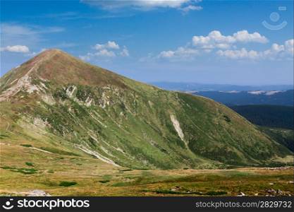 Chornohora ridge in the Ukrainian Carpathians