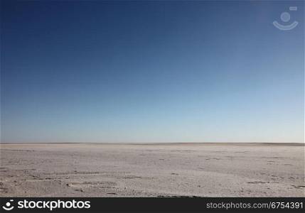 Chott el Djerid (biggest salt lake in north africa), Tunisia