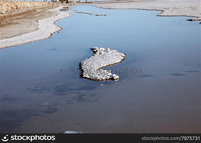 Chott el Djerid (biggest salt lake in north africa), Tunisia