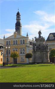 Chrastava Town Hall in Czech Republic