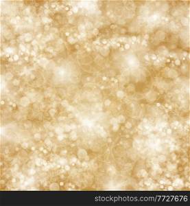 chrismas golden background with bright  sparkles and lights