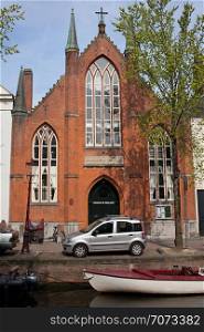 Christ Church (Church of England, Episcopal Church) in Amsterdam City Centre, Holland.