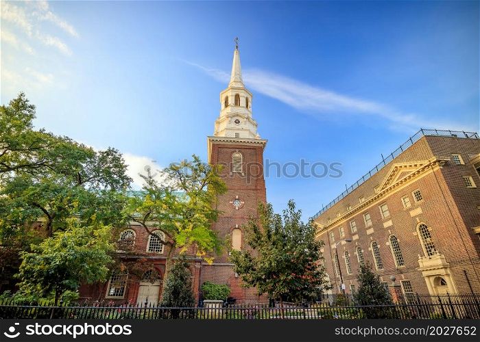 Christ Church in Philadelphia, Pennsylvania, America.
