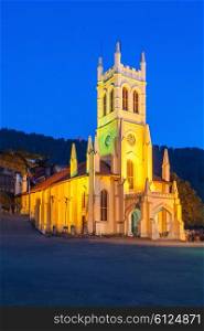 Christ Church in Shimla is the second oldest church in North India