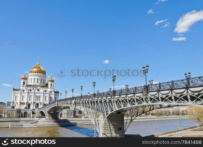 Christ of the savior cathedral in Moscow, Russia