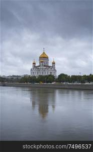 Christ the Savior Cathedral in Moscow. Russia