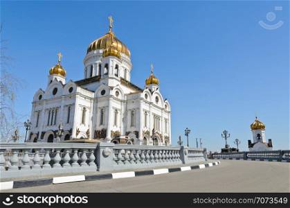 Christ the Saviour in summer, Moscow, Russia