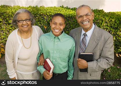 Christian Grandparents and Grandson