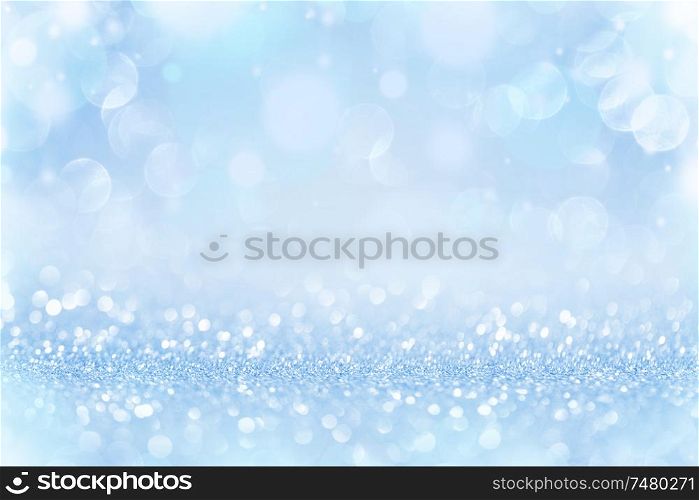 Christmas and New Year holidays background . Blurred Bokeh. Blurred Bokeh background
