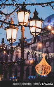 Christmas and New Year in Tbilisi's Streets With Beautiful Illuminations and Decorations