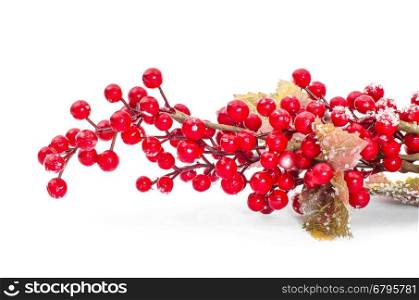 Christmas background with balls and decorations