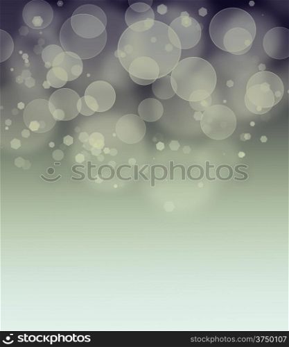 christmas background with bokeh lights