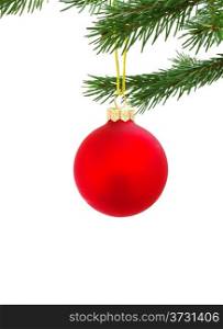 Christmas ball isolated on the white background&#xA;&#xA;