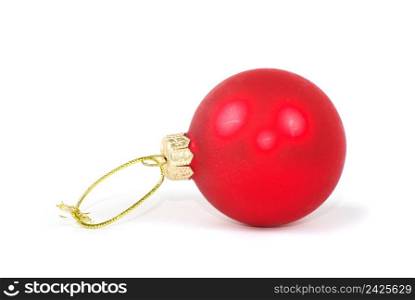 christmas ball isolated on white background